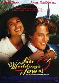 Четыре свадьбы и одни похороны — Four Weddings and a Funeral (1993)